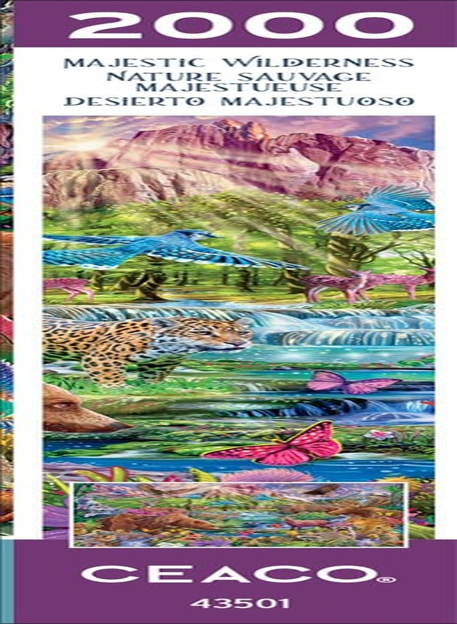 سيكو أحجية الصور المقطوعة Ceaco - Majestic Wilderness - 2000 قطعة - Image 4